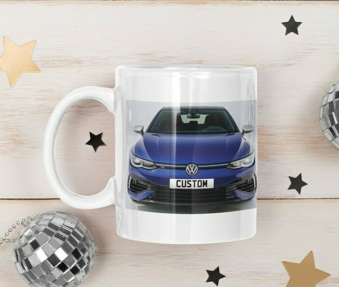 Personalised Volkswagen Golf R MK8 Mug