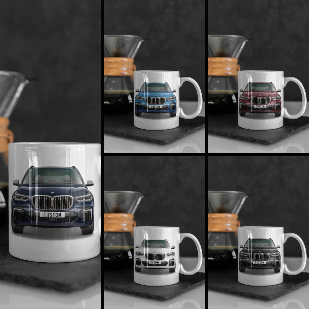 Personalised BMW X5 M Model Mug