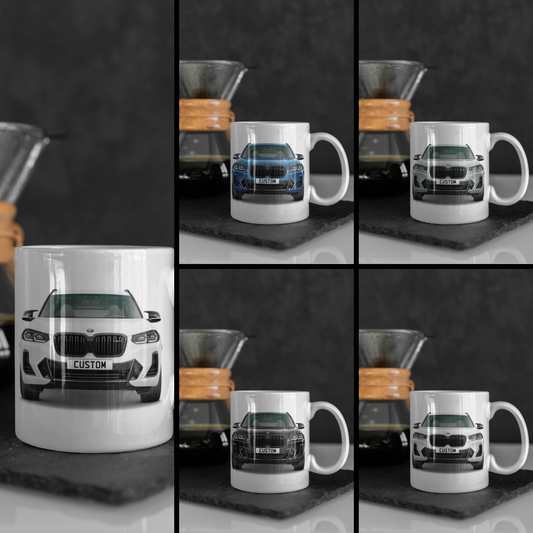 Personalised BMW X3 M Model Mug