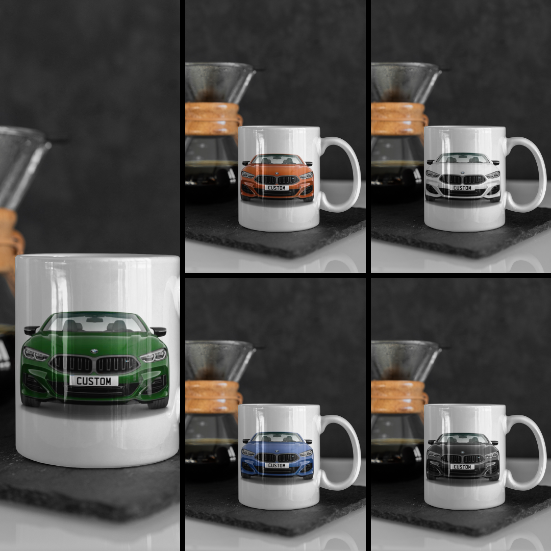 Personalised BMW 8 Series Convertible M Model Mug