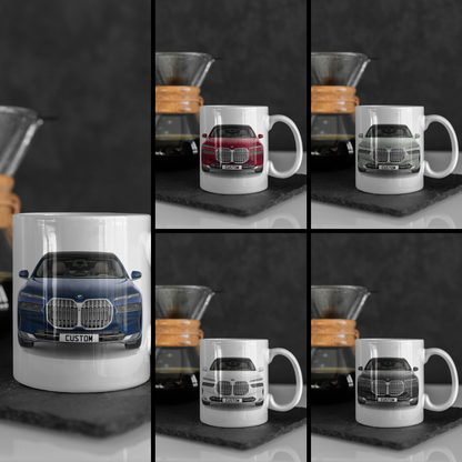 Personalised BMW 7 Series Saloon Excellence Merino Mug