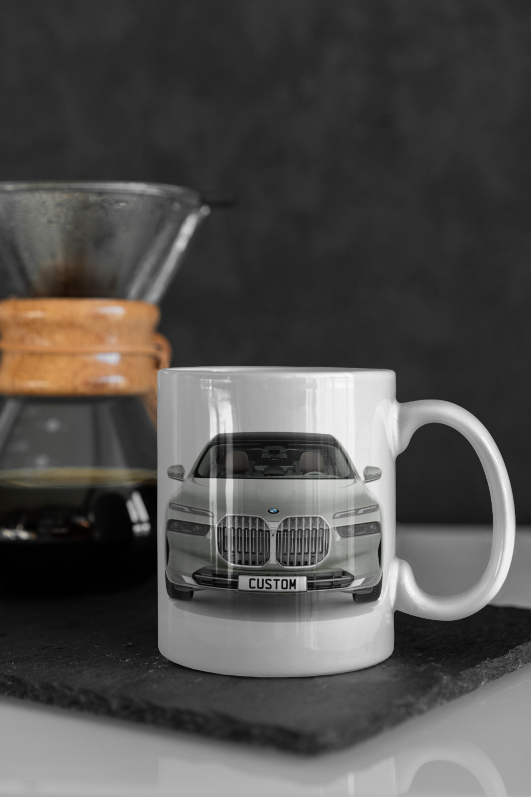 Personalised BMW 7 Series Saloon Excellence Merino Mug