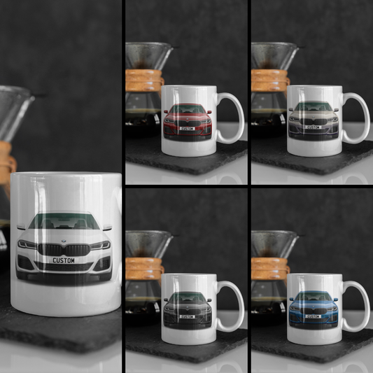 Personalised BMW 5 Series Saloon M Model Mug