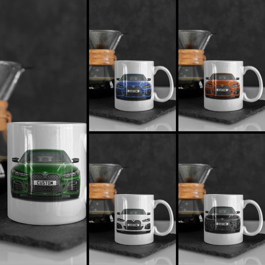 Personalised BMW 4 Series Gran Coupe M Model Mug