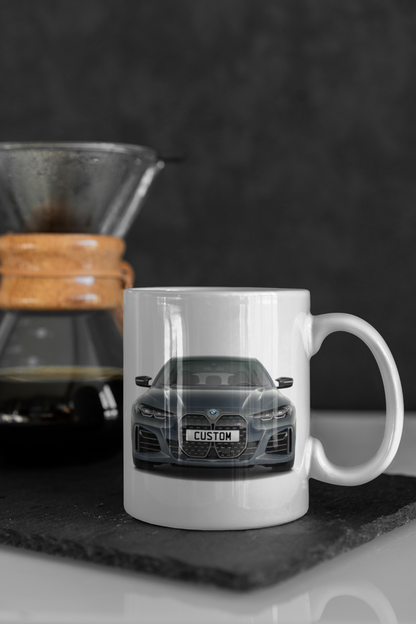 Personalised BMW i4 M50 M Model Mug