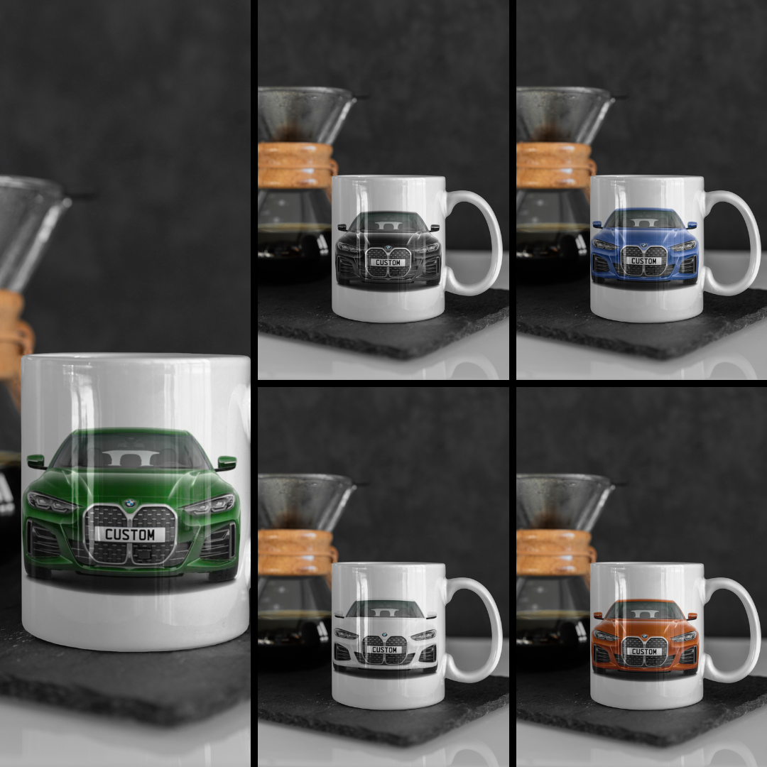 Personalised BMW 4 Series Gran Coupe Mug