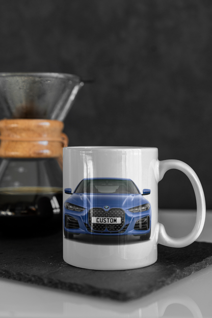 Personalised BMW 4 Series Coupe M Model Mug