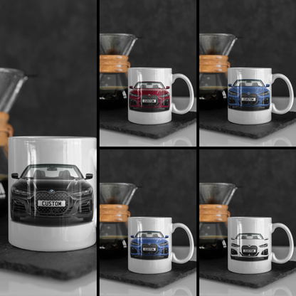 Personalised BMW 4 Series Convertible M Model Mug