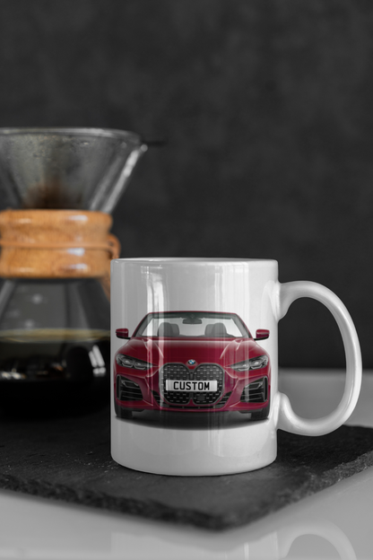 Personalised BMW 4 Series Convertible M Model Mug