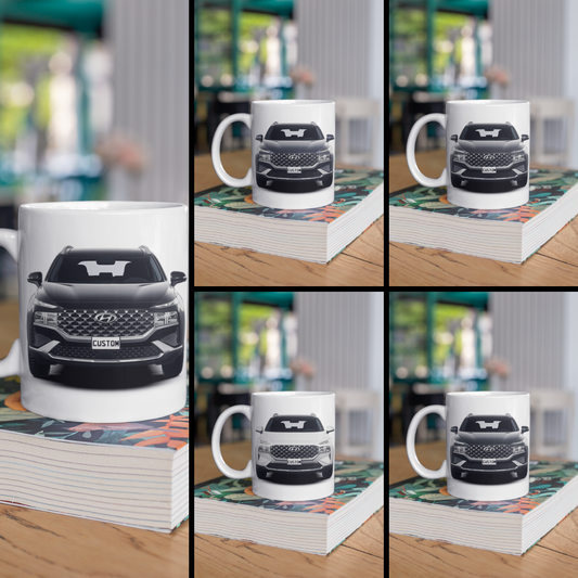 Personalised Hyundai Sante FE Mug