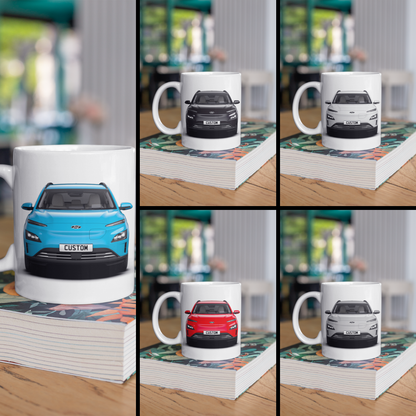 Personalised Hyundai Kona Electric Mug