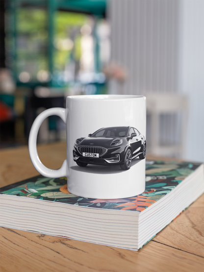 Personalised Ford Puma ST-Line Vignale Mug