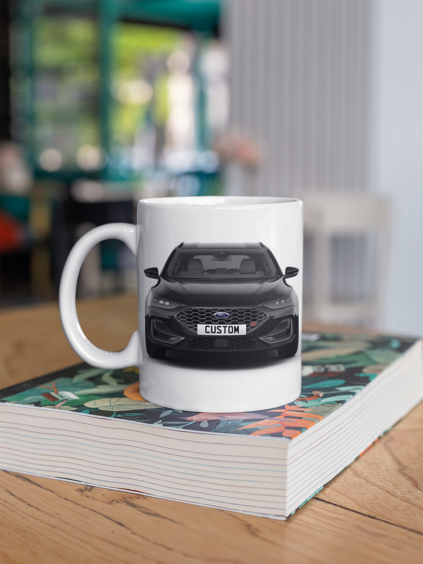 Personalised Ford Focus ST Mug