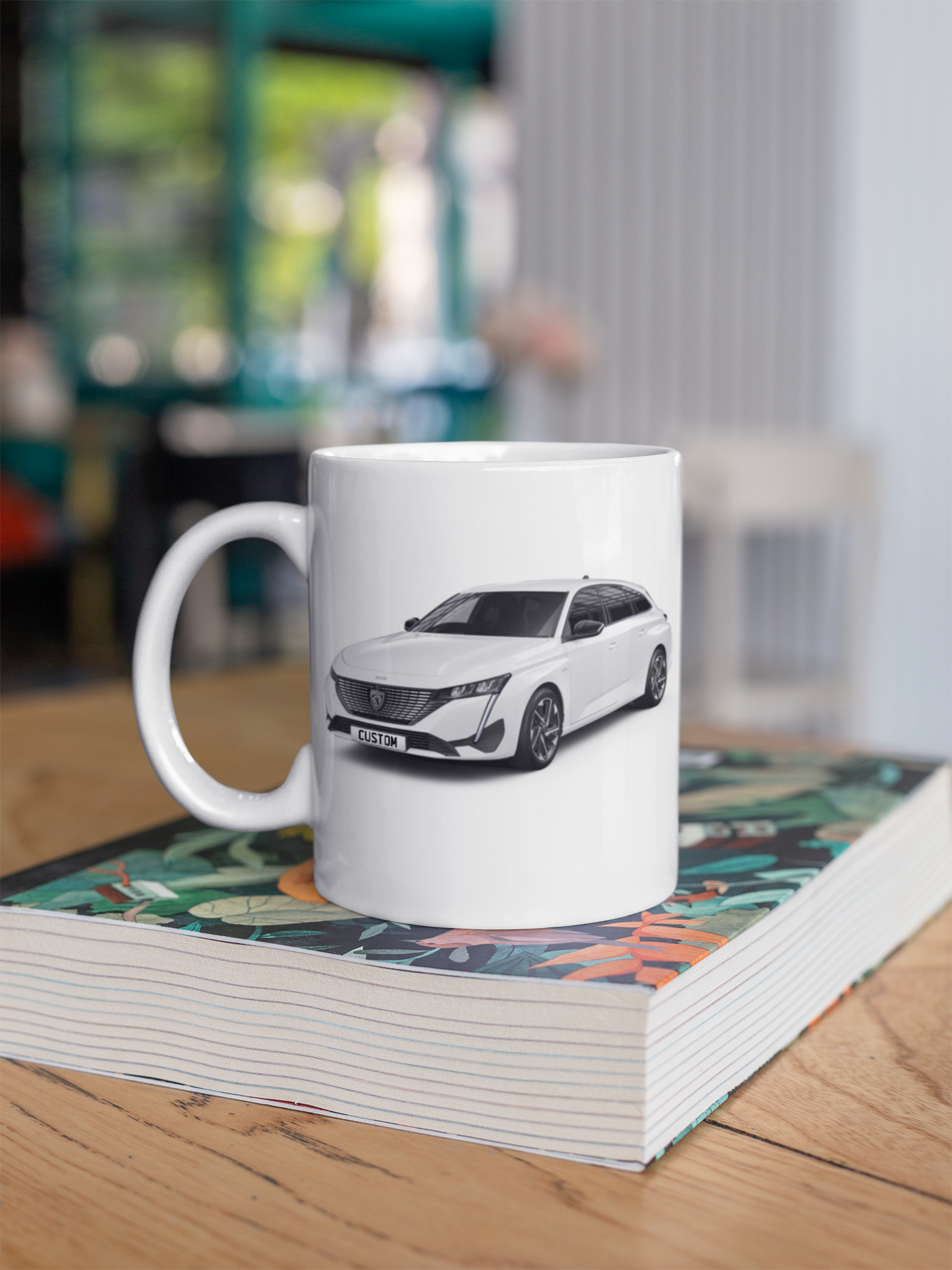 Personalised Peugeot 308 SW Allure Premium Mug