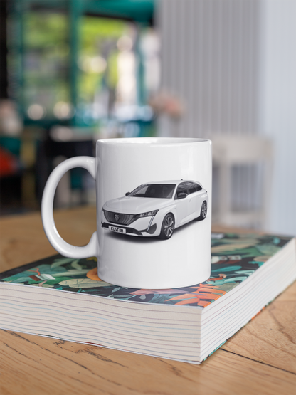 Personalised Peugeot 308 SW Allure Mug