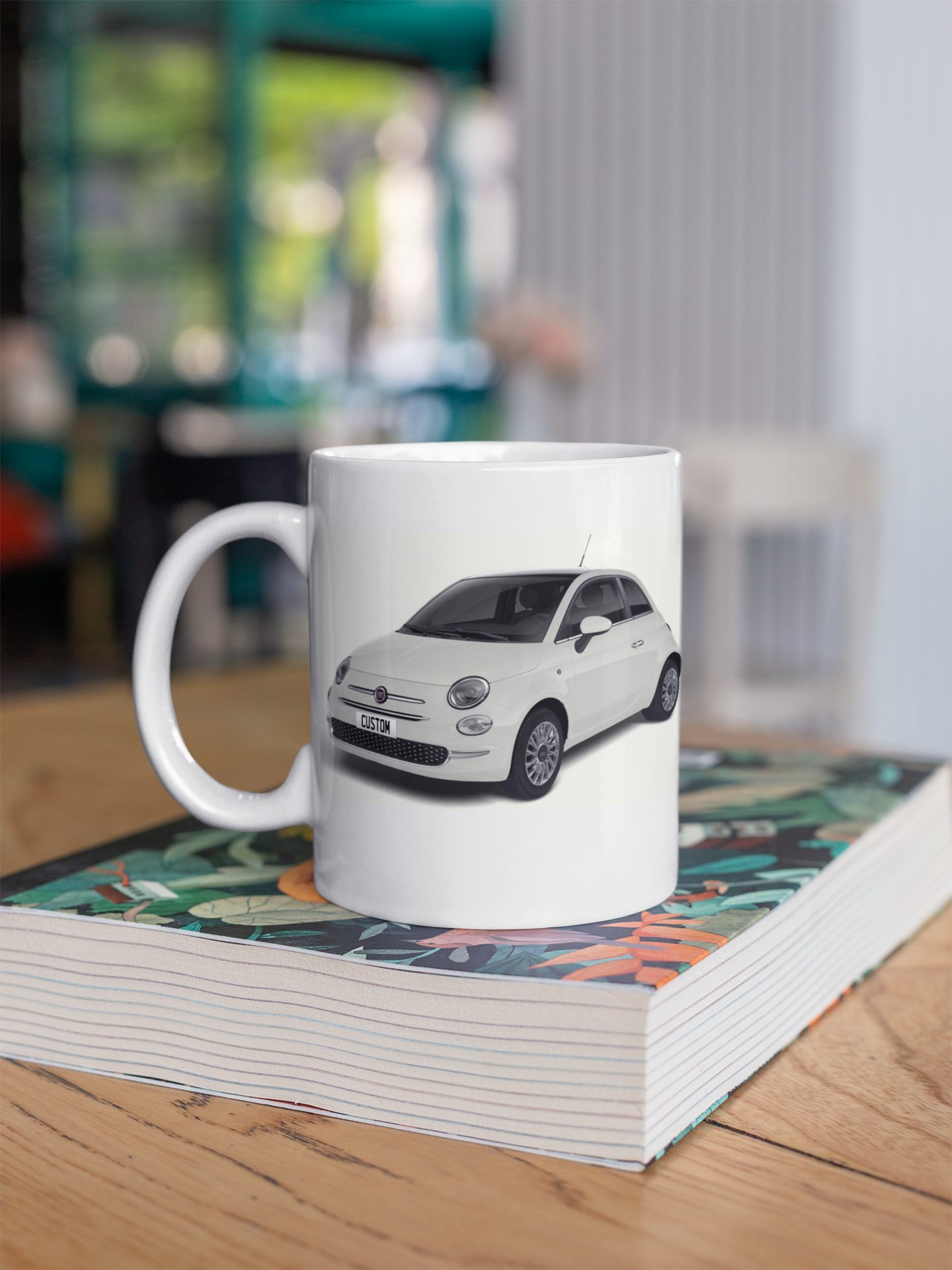 Personalised Fiat 500 Mug