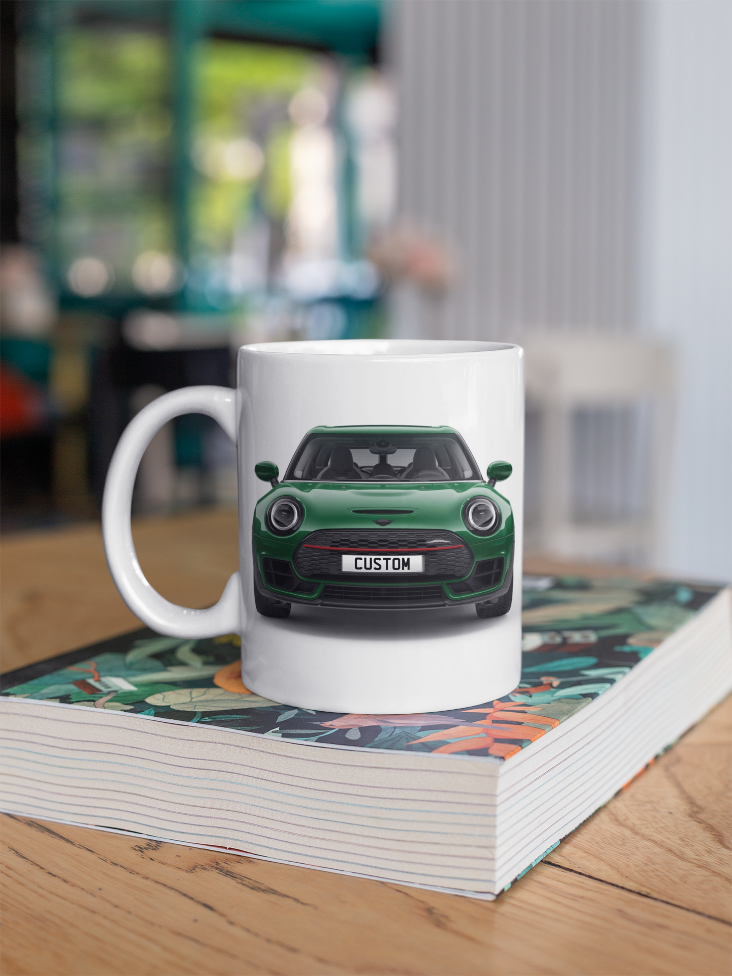 Personalised Mini Clubman John Cooper Works Mug