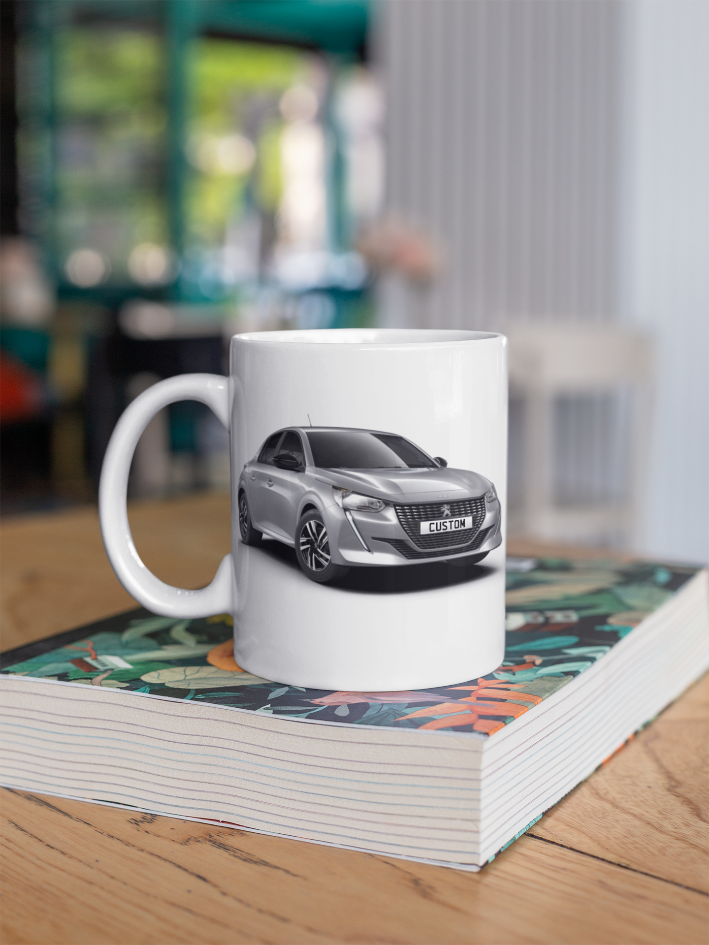 Personalised Peugeot 208 Mug