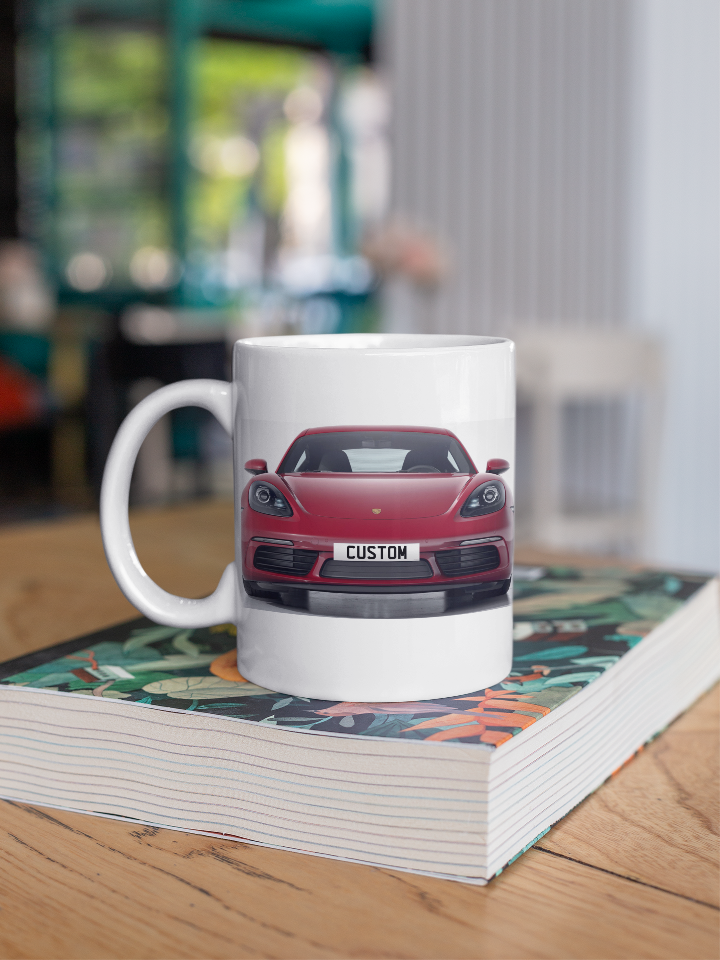 Personalised Porsche 718 Cayman Mug