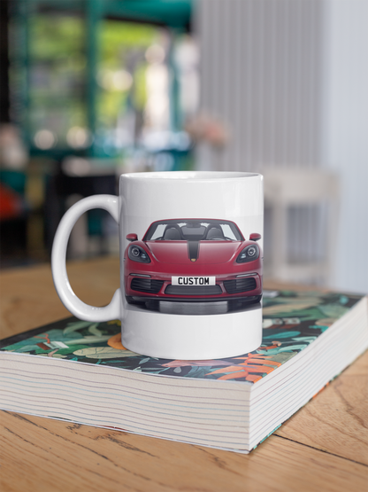 Personalised Porsche 718 Boxster Style Edition Mug