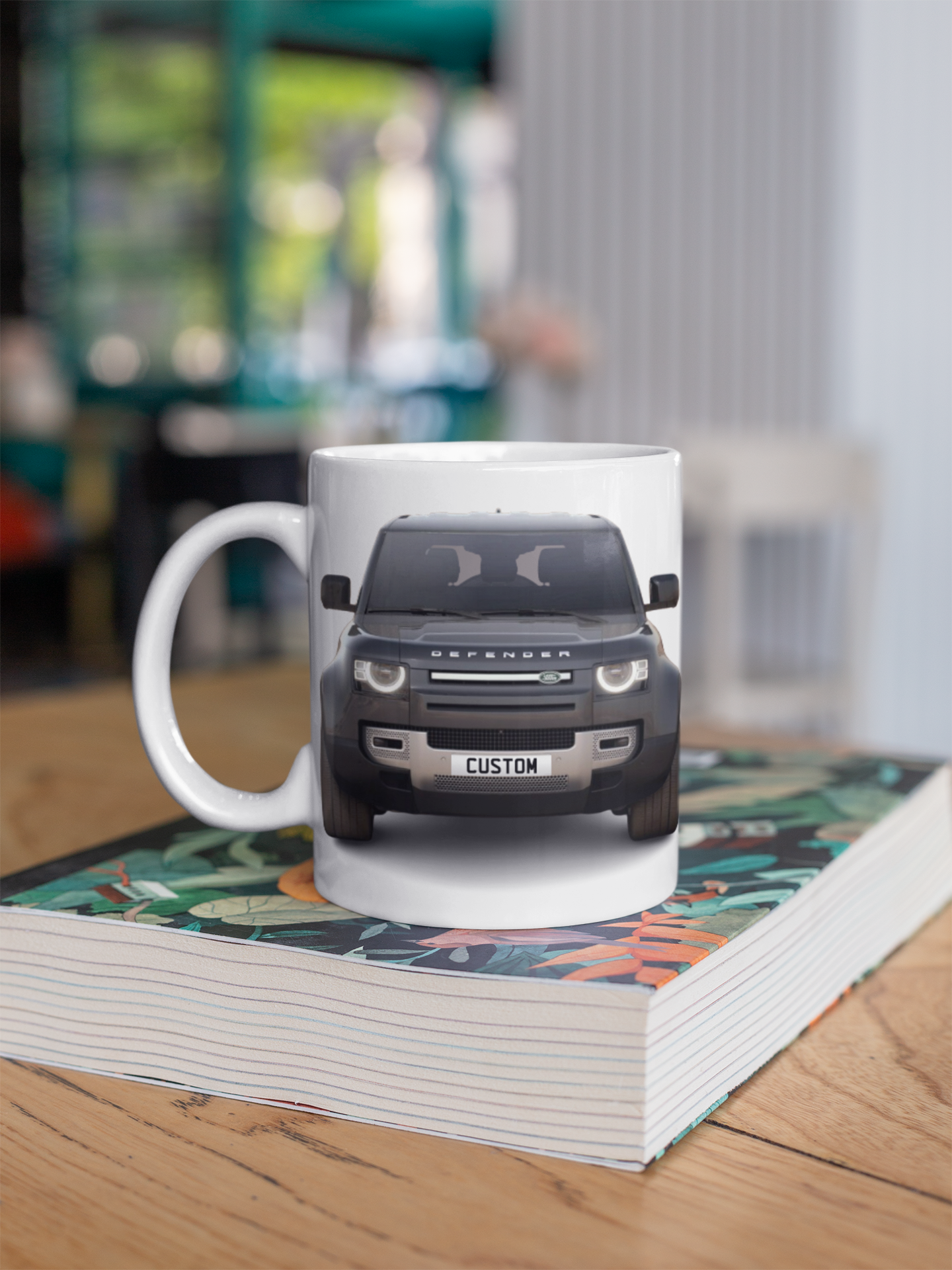 Personalised Land Rover Defender Mug