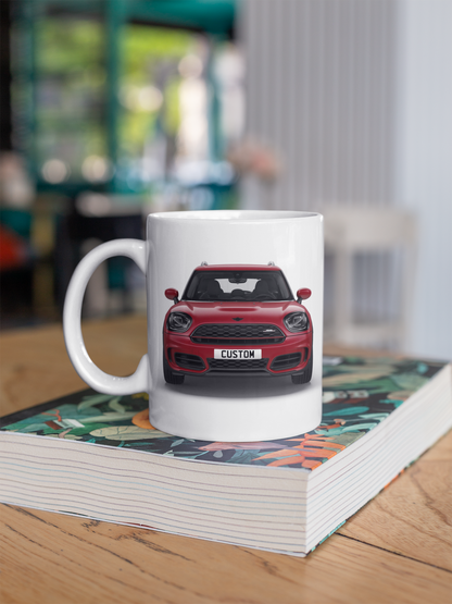 Personalised Mini Countryman John Cooper Works Mug