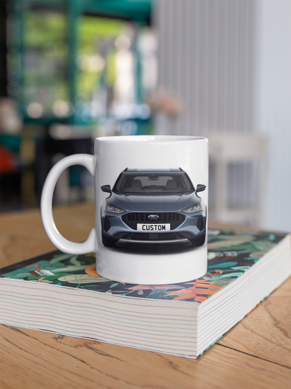 Personalised Ford Focus Active X Mug