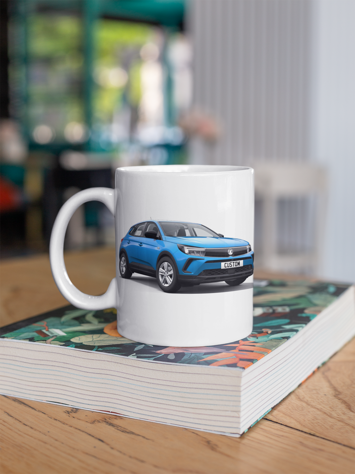 Personalised Vauxhall Grandland Design Mug