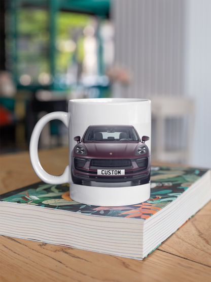 Personalised Porsche Macan Mug