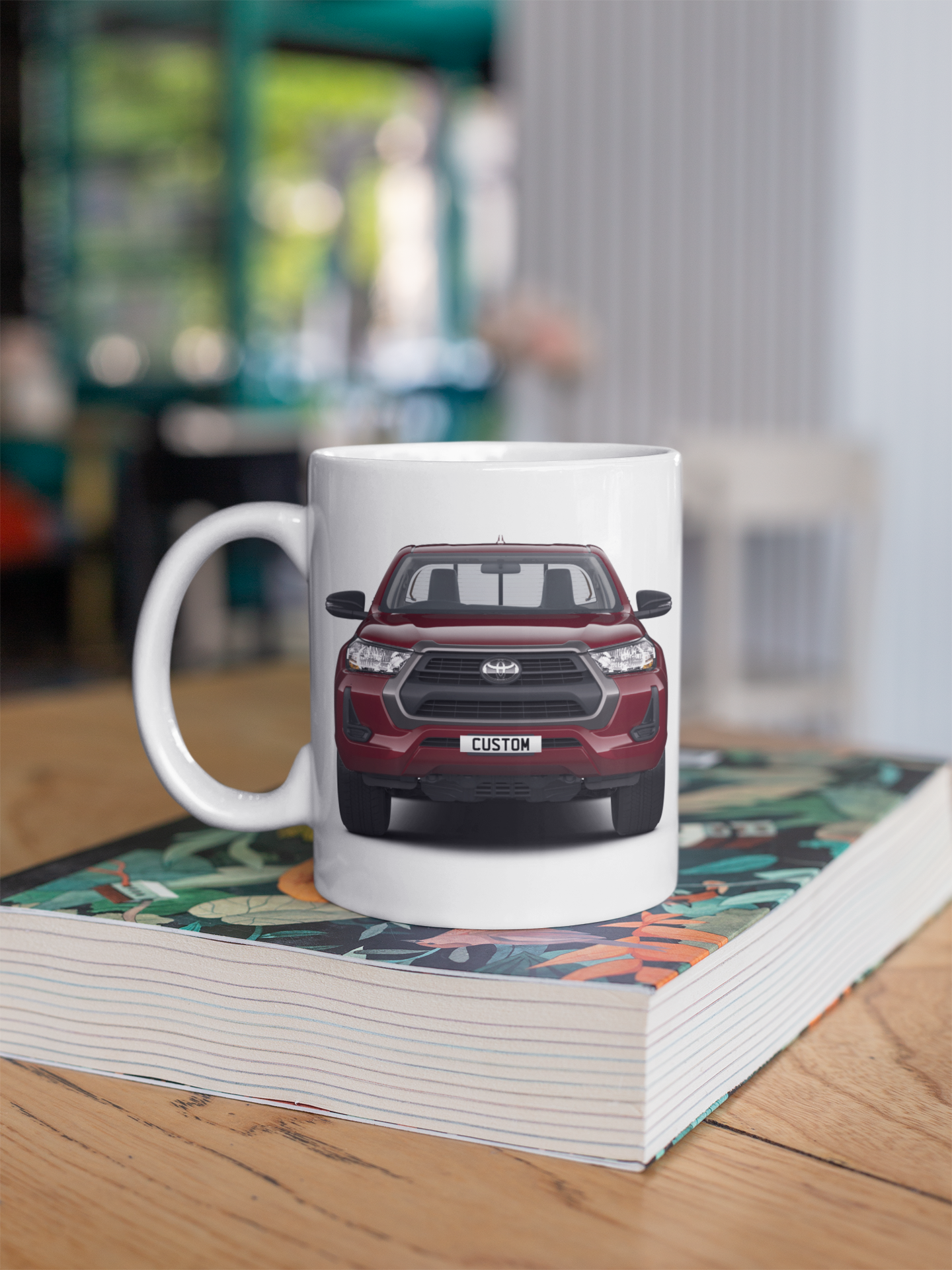 Personalised Toyota Hilux Active Mug