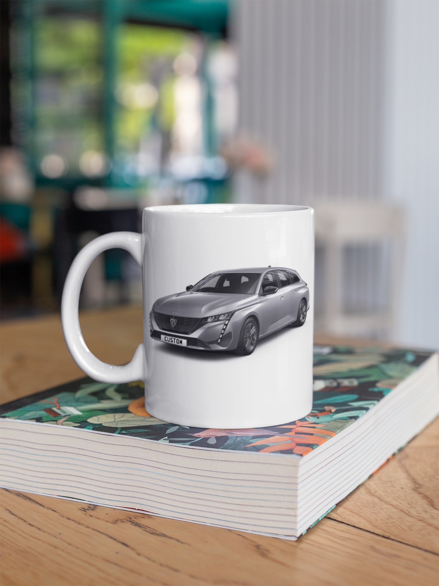 Personalised Peugeot 308 SW Active Premium Mug