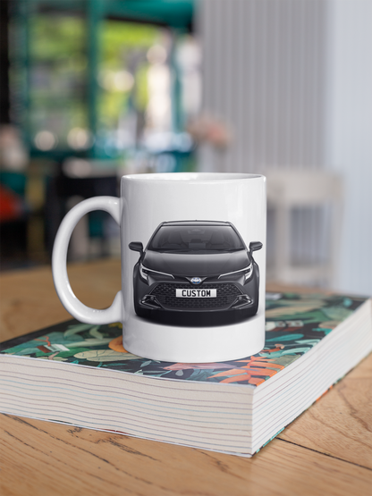 Personalised Toyota Corolla Hatchback Design Mug