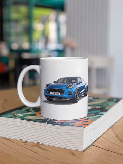 Personalised Ford Puma Titanium Mug