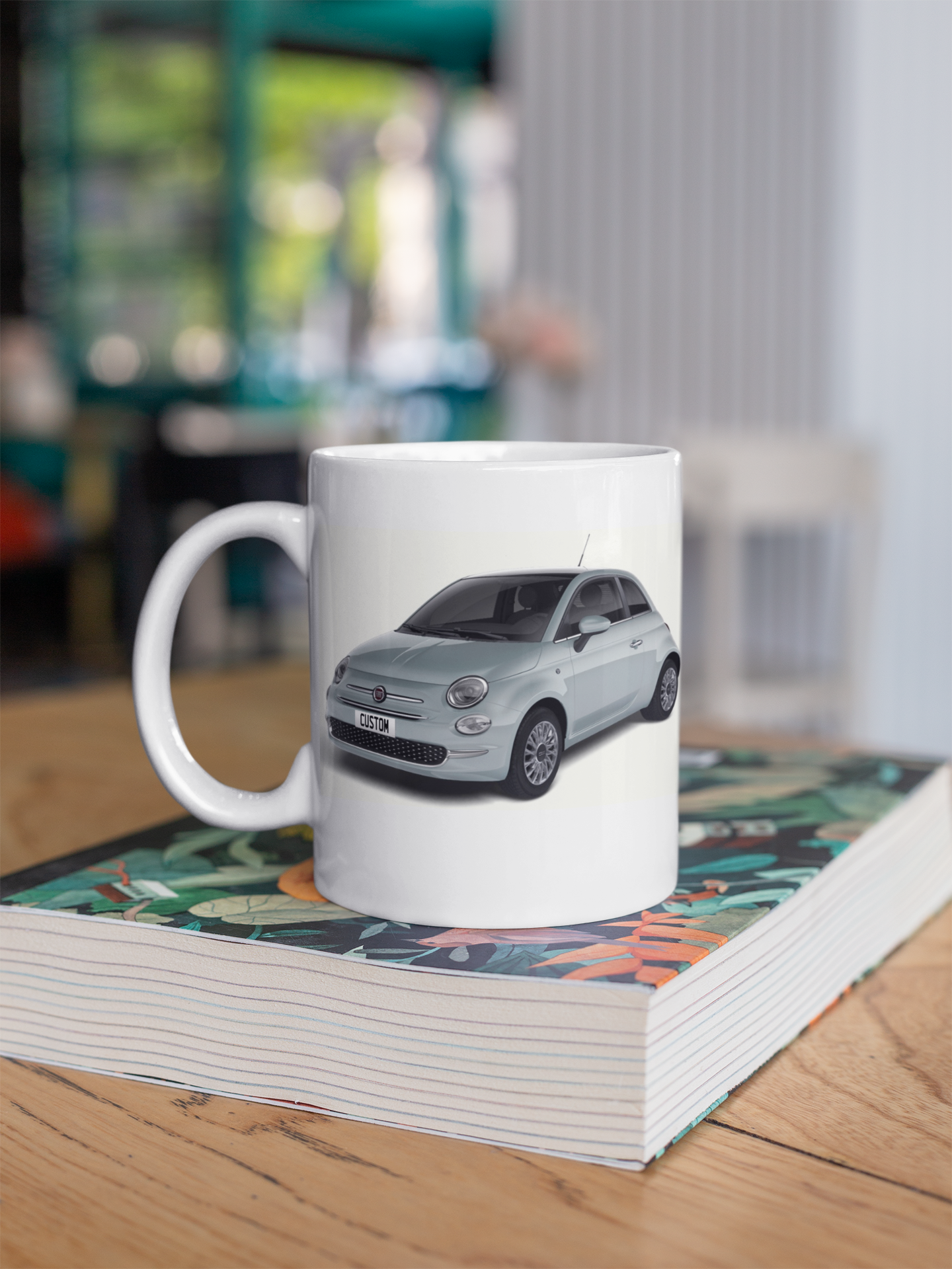 Personalised Fiat 500 Mug