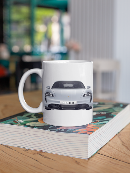 Personalised Porsche Taycan Turbo S Mug