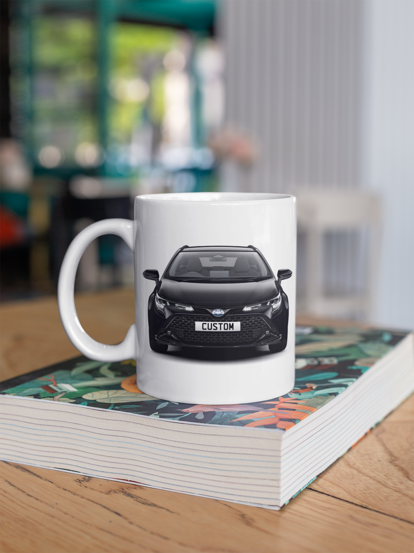 Personalised Toyota Corolla Touring Sport Icon Mug
