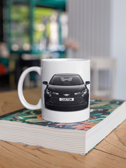 Personalised Toyota Corolla Hatchback Icon Mug