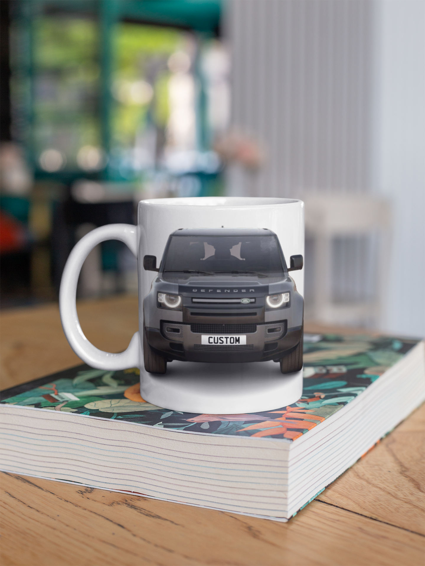 Personalised Land Rover Defender X Mug