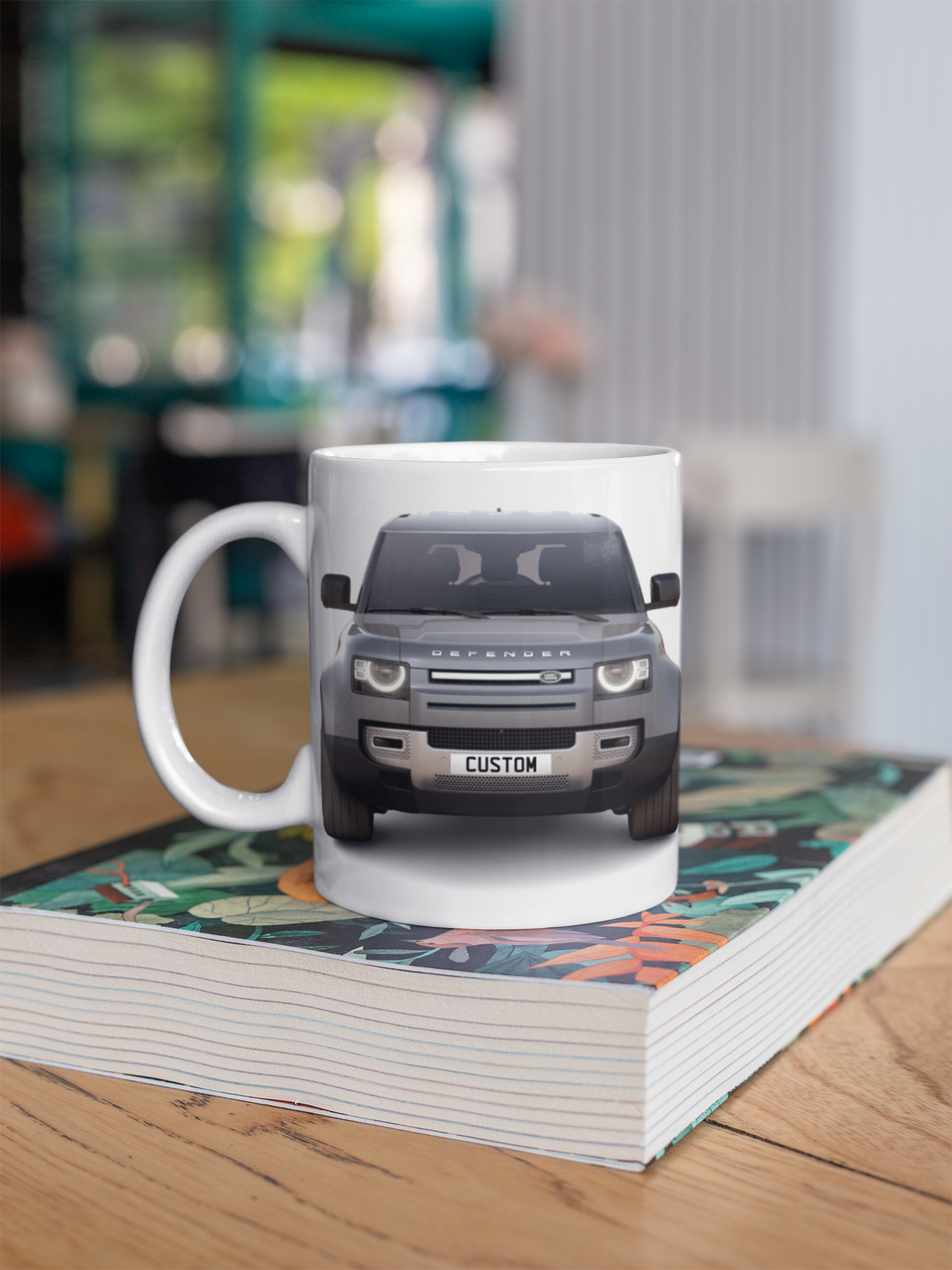 Personalised Land Rover Defender X-Dynamic Mug