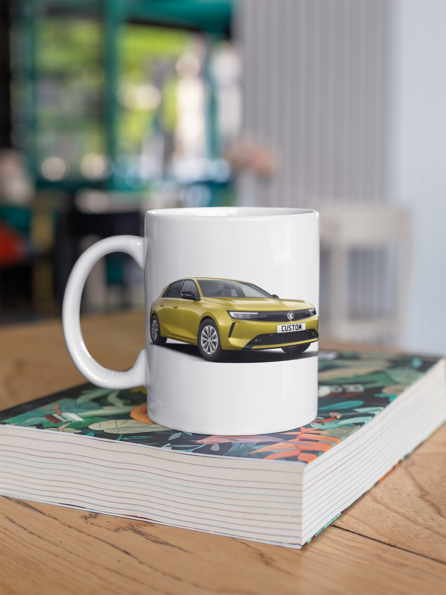 Personalised Vauxhall Astra Design Mug