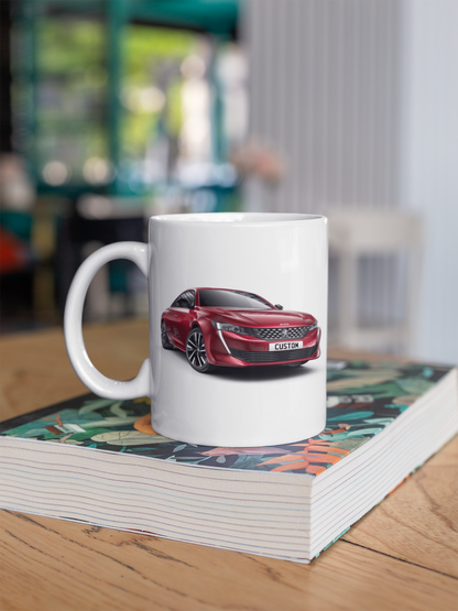 Personalised Peugeot 508 GT Premium Mug