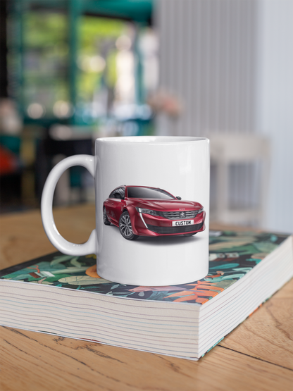 Personalised Peugeot 508 SW Allure Premium Mug