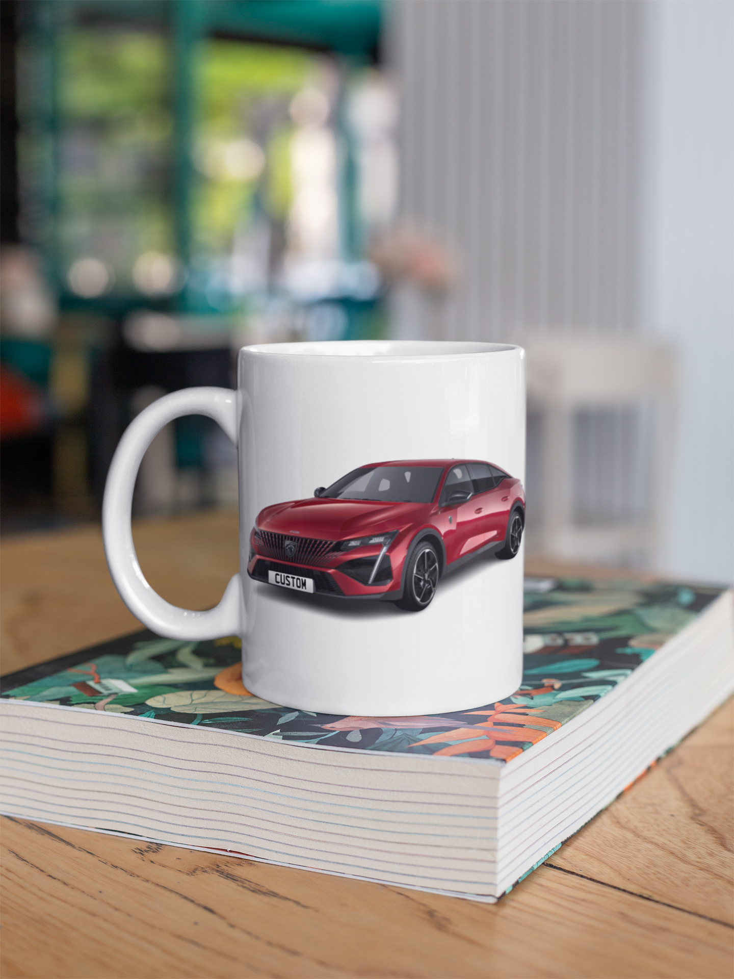 Personalised Peugeot 408 GT Mug