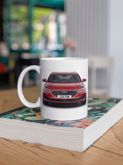 Personalised Ford Focus Titanium X Mug