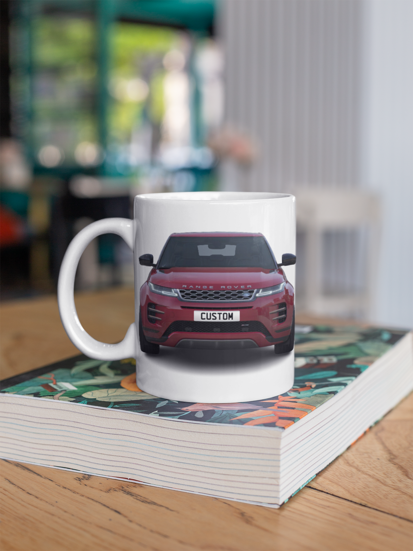 Personalised Land Rover Evoque Mug
