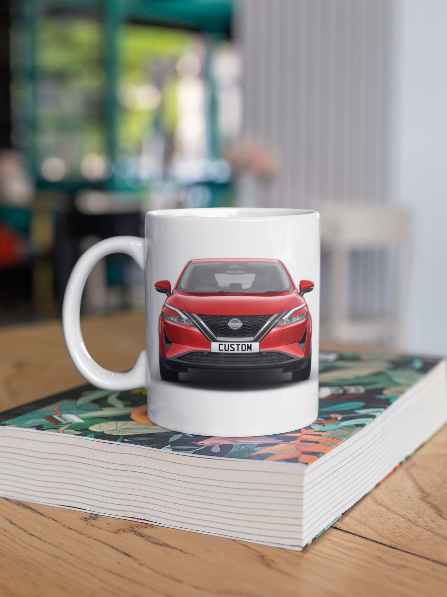 Personalised Nissan Qashqai Mug