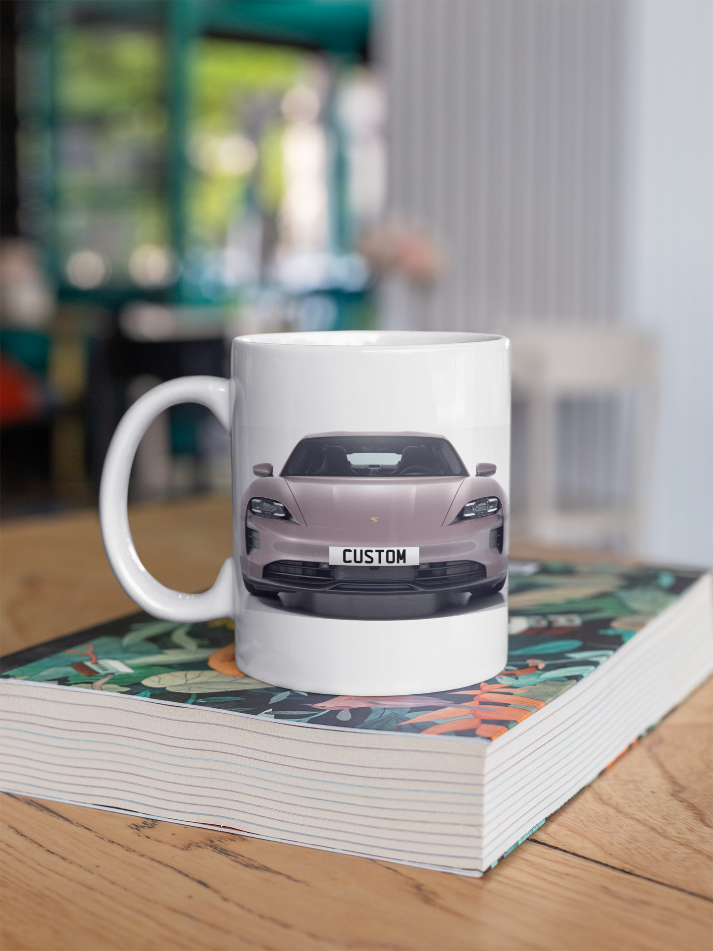 Personalised Porsche Taycan GTS Mug