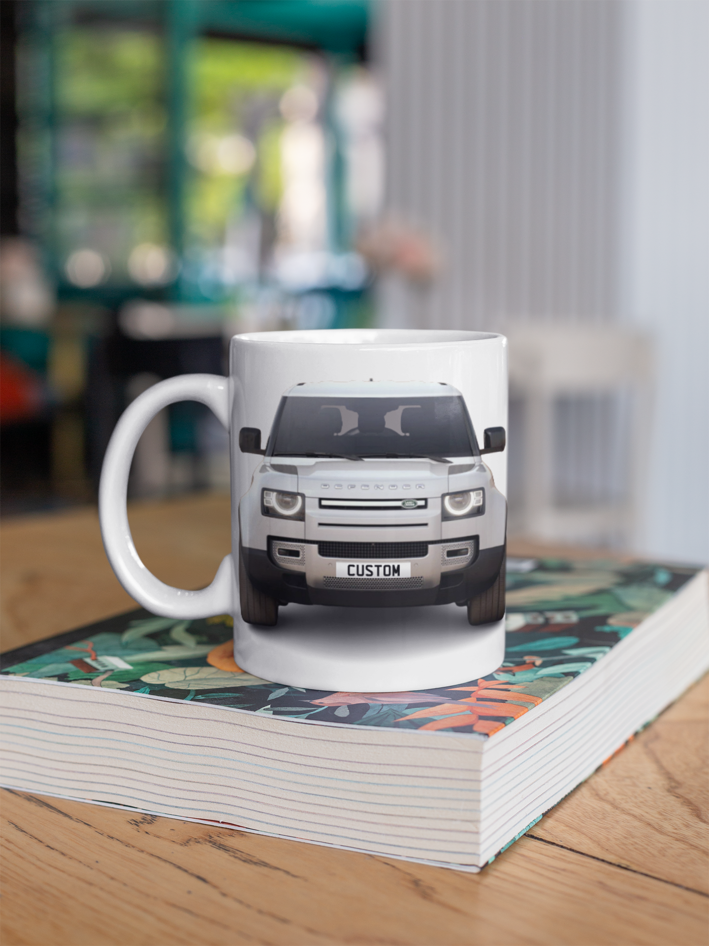 Personalised Land Rover Defender Mug