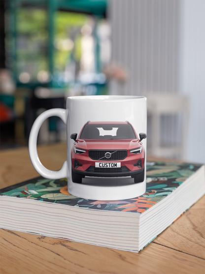 Personalised Volvo XC40 Recharge Plus T4 Plug-in Hybrid Mug