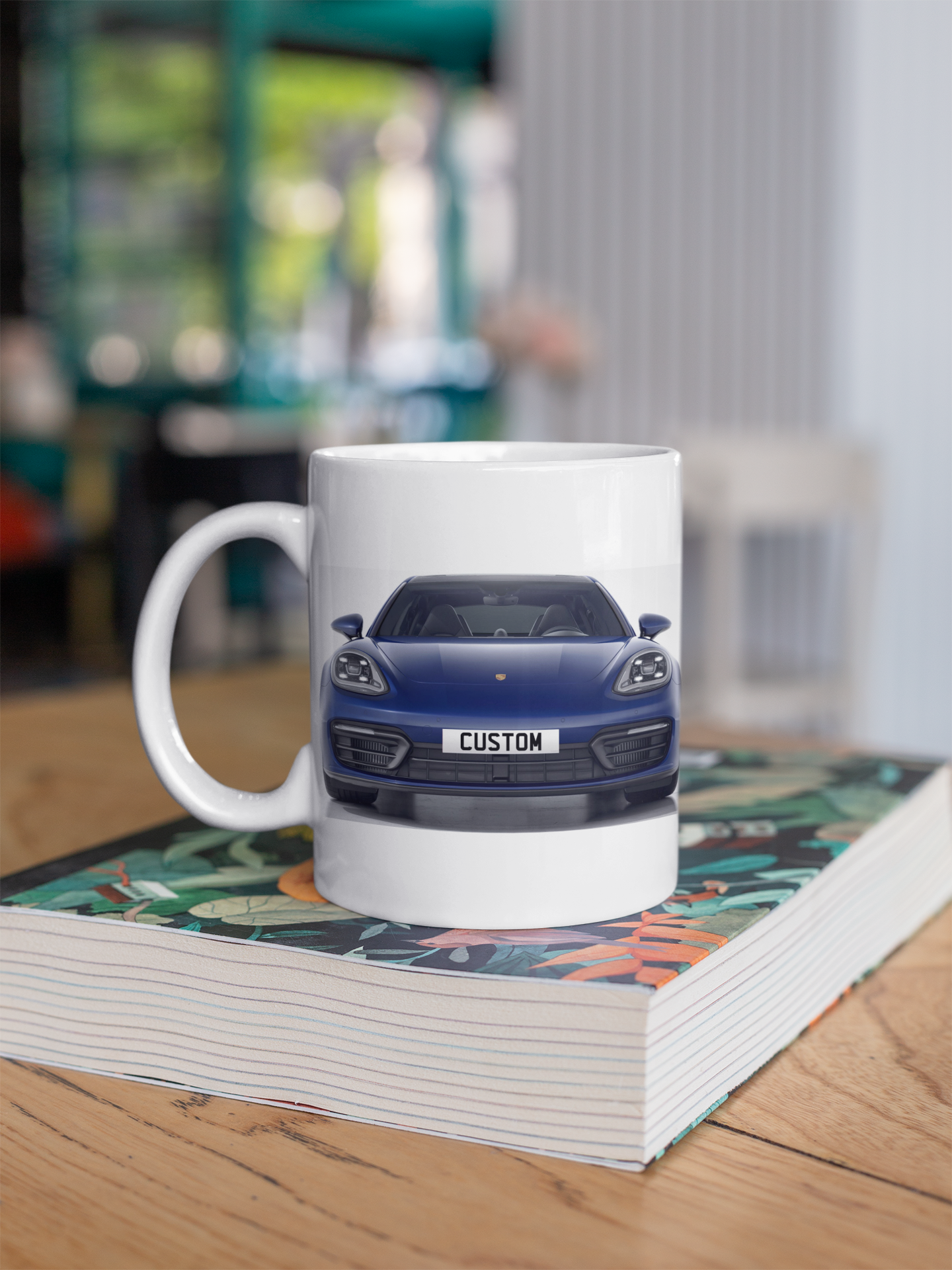 Personalised Porsche Panamera 4 E-Hybrid Platinum Edition Mug